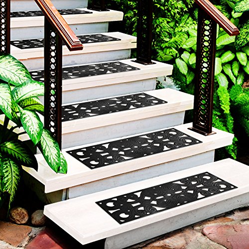 Lot de 5 marchettes casa pura® pour escaliers e...