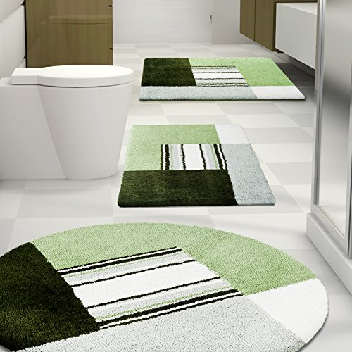 casa pura Tapis de bain Jonas certifié Oeko-Tex 100 et lavable | poil très doux | plusieurs tailles au choix - 50x60cm code EAN 4250953754888 