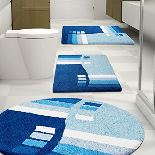 casa pura Tapis de bain Henry certifié Oeko-Tex 100 et lavable | poil très doux | plusieurs tailles au choix - 50x80cm code EAN 4250953755090 