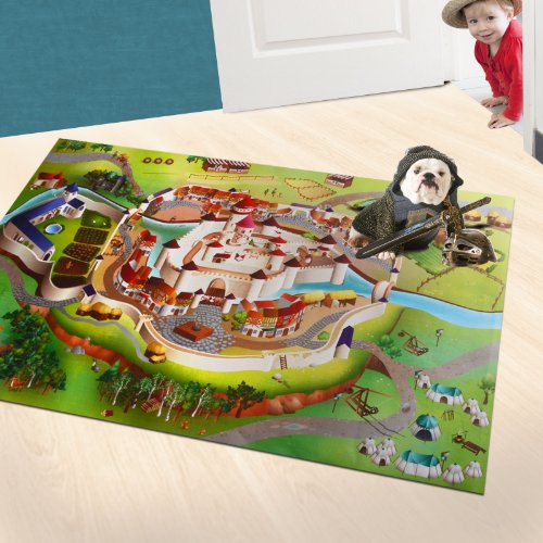 Tapis de jeu casa pura® CHÂTEAU FORT | lavable ...