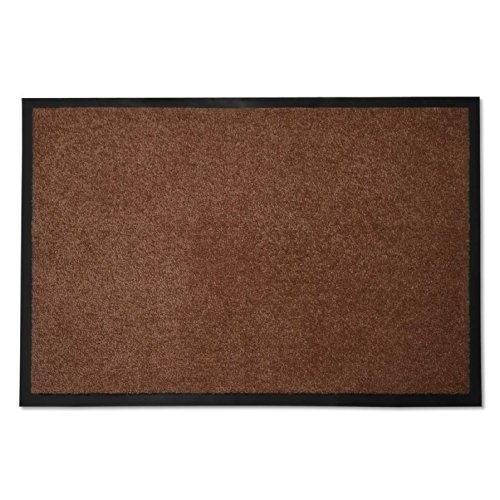 Tapis d'entrée casa pura® Mono marron | qualité...