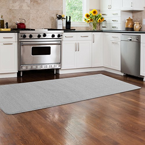 casa pura Tapis de passage casa pura® London gris clair | haute résistance - dos antidérapant | 2 tailles - 100x150cm code EAN 4250953771113 