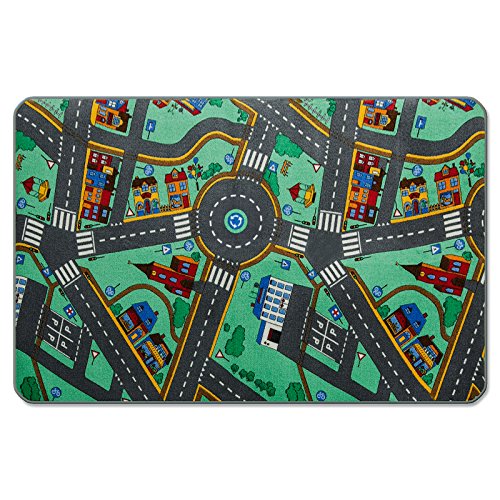 casa pura Tapis de jeu casa pura® Ma grande ville | grand plaisir de jeu pour les petits | tailles au choix - 100x150cm code EAN 4250953775272 