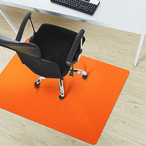 casa pura Tapis protège-sol casa pura® pour sols durs sans plastifiants / PVC | couleurs chaleureuses idéales pour la chambre d'enfant | 75x120cm - orange code EAN 4250953781952 