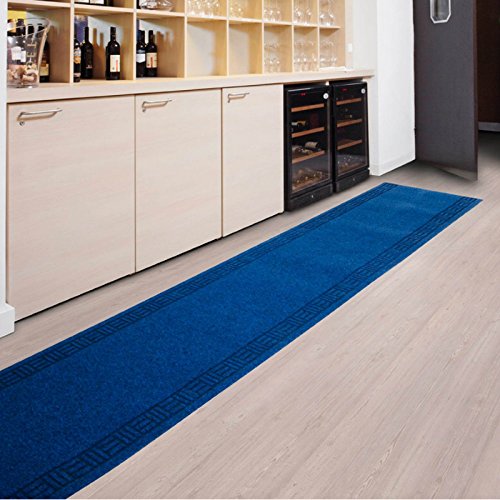 Tapis de passage casa pura® PRIMAVERA bleu | po...