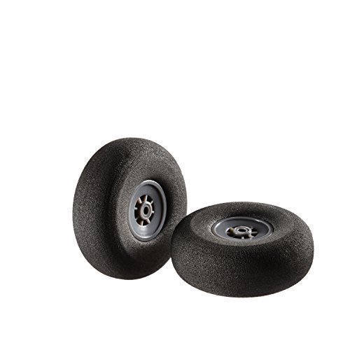 Roues de caoutchouc mousse modèle avion 52 mm s...