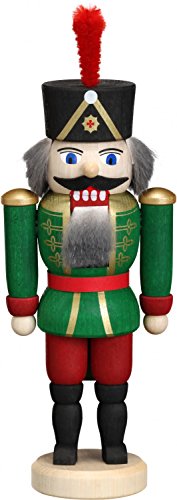 SeifVK Casse-Noisette chiffre de Noël Avent petits Nutcracker roi bleu Erzgebirge bois art artisanal en bois de 12 cm 4251006156130 (4251006156130)