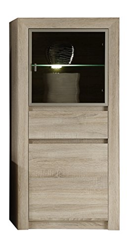 1415-034-45 vitrine armoire sevilla chêne sonom...