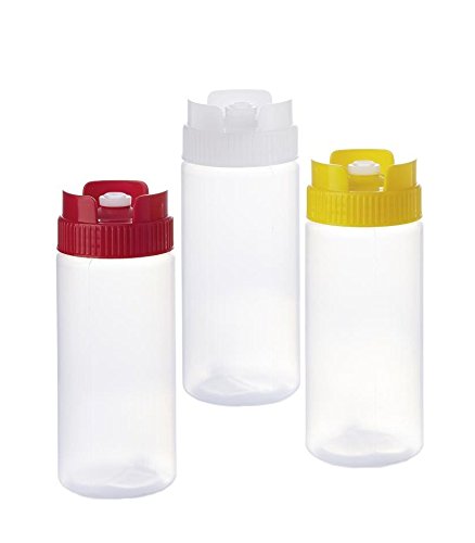 Flacon doseur de 3 petites tailles squeezebottl...