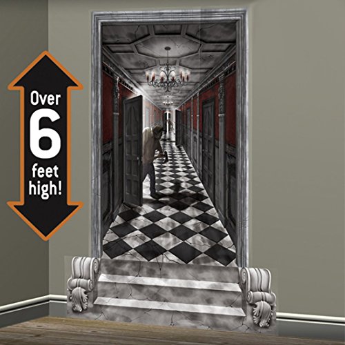 Déco murale gothique couloir 2 x 85 x 165 cm - ...