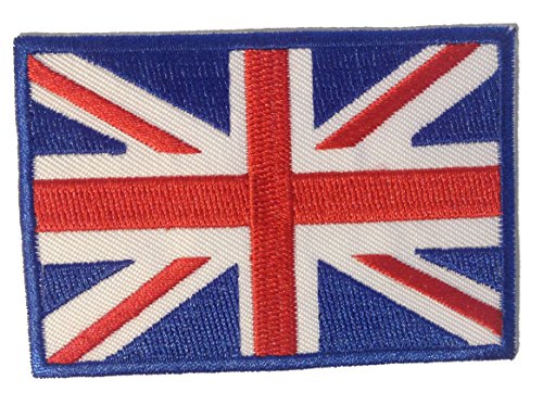 Drapeau De L'Angleterre Patch '' 7,7 x 7,7 cm '' - Écusson brodé Ecussons Imprimés Ecussons Thermocollants Broderie Sur Vetement Ecusson Drapeaux 4251052605231 Catch-the-Patch.de