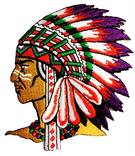 Beautiful Indian Patch ''8,4 x 10,0 cm'' -Écusson brodé Ecussons Imprimés Ecussons Thermocollants Broderie Sur Vetement Ecusson 4251052606597 Catch-the-Patch.de