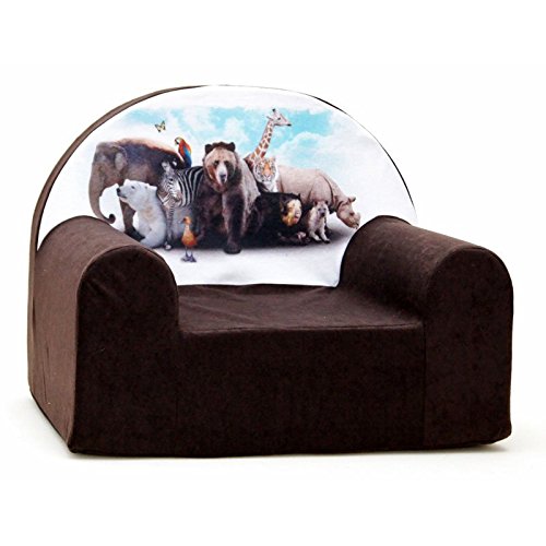 Fauteuil enfant meuble modèle K (brun K8)