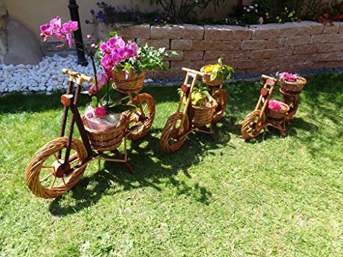 Vélo 55 cm en rotin résistant aux intempéries, ...