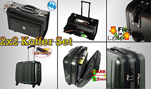 4 pièces Valises souvenirs de vacances Kit comp...