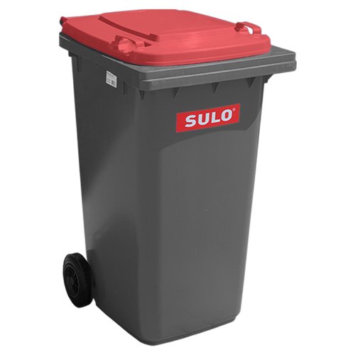 Conteneurs à ordures SULO MGB 240 L gris avec c...