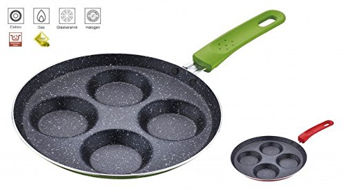 Poêle pour oeuf au plat - revêtement en marbre ...