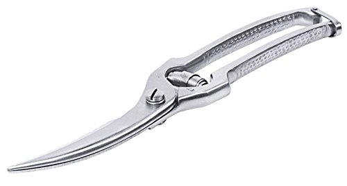 Ciseaux à volaille,, forme bombée en inox 18/0,...
