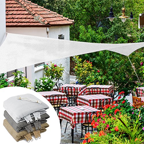 Voile d'ombrage casa pura® Quadra en 3 coloris ...