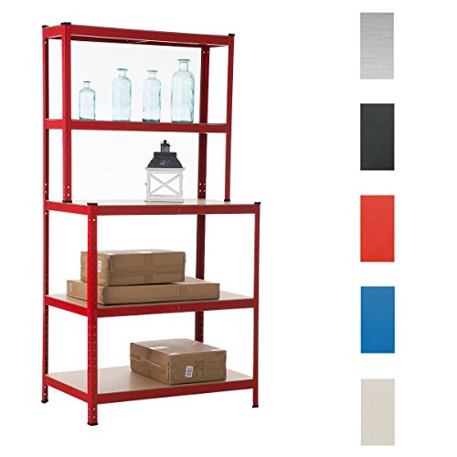 Etagère galvanisée pour stockage, banc de trava...