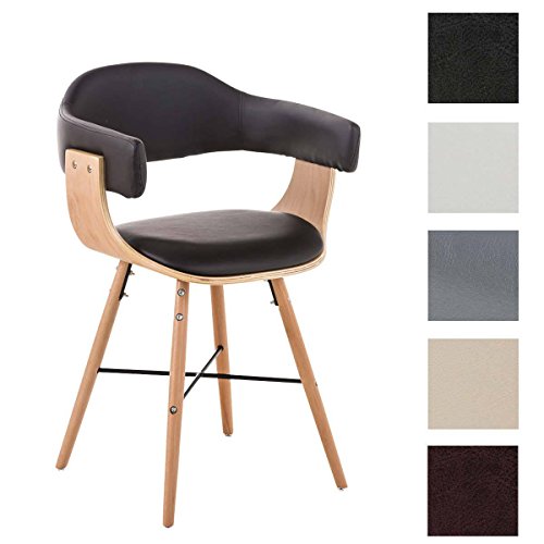 Chaise de visiteurs moderne barrie v2, nature, ...