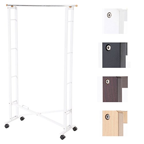 Portant pour vêtements pliable tousson en bois,...