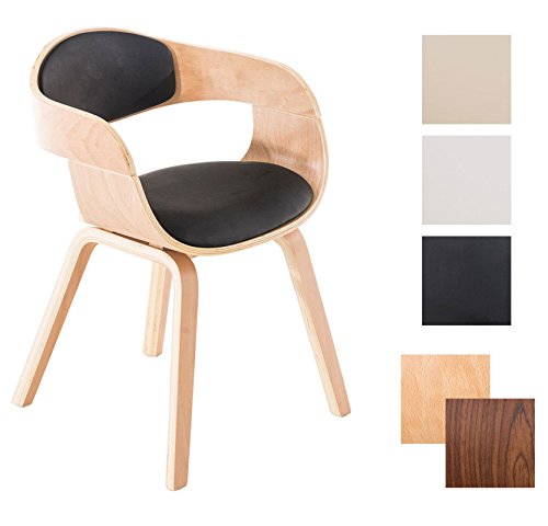 Chaise de visiteurs moderne kingston avec accou...