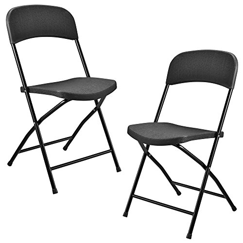 [casa.pro] Chaise pliante du plastique - kit de...