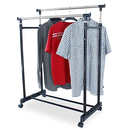 ECD Germany Garde-robe Port-Manteau Pliable ave...