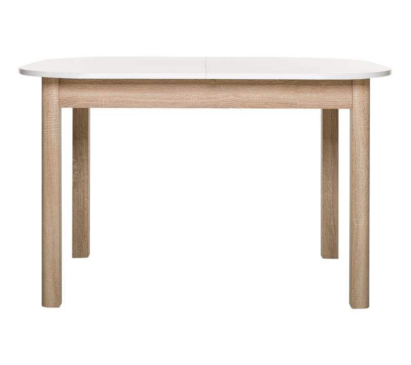  Table L.120/160 rectangulaire  TOLEDO 2 décor chêne sonoma/blanc code EAN 4251182711819 