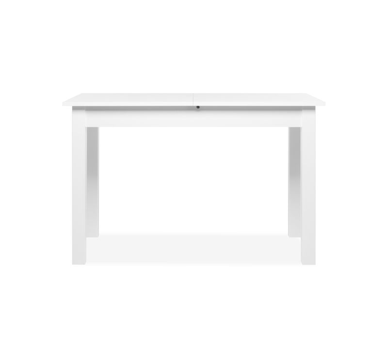  Table avec allonge 120/160 cm DORA Blanc code EAN 4251182717682 