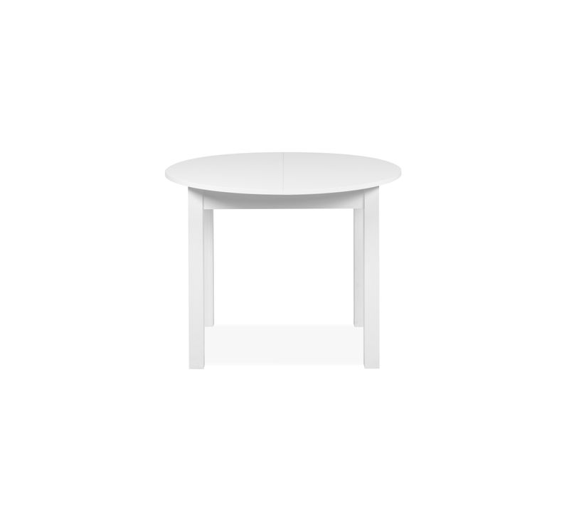  Table ronde allonge 100/140 DORA Blanc code EAN 4251182717767 