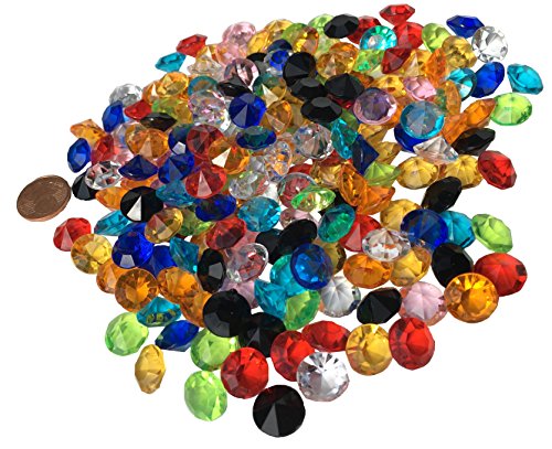 200 pièces 11 mm scintillantes multicolores Déc...