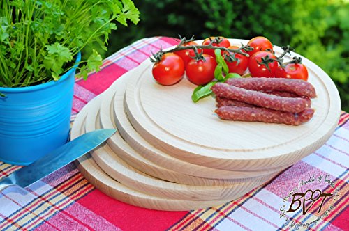 Lot de 5 Planche à petit-déjeuner Hêtre - massi...