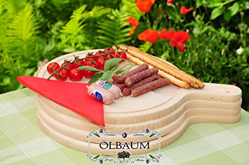 4 x Planche de bois de hêtre XXL 40 cm en 16 mm...