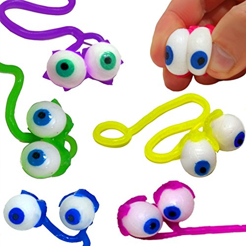 German Trendseller® - 12 x sticky yeux gluantes...