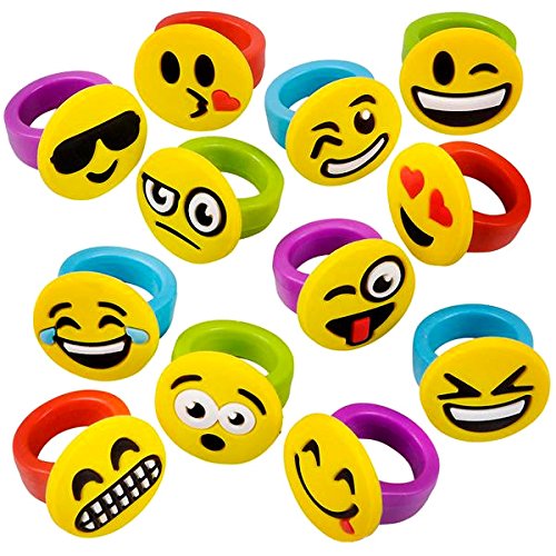 German Trendseller® - 6 x bagues pour enfants?e...