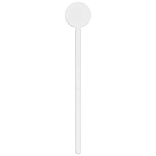 Mélangeur de Cocktail - Cocktail - Cocktail Sticks stirrer Décoration stylée avec event caractère Lot de 10 weiss 4251219412535 Otwis Plastik