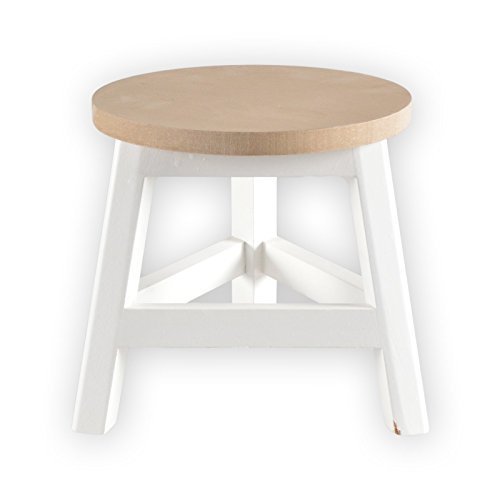 Tabouret bois Third Tabouret Tabouret Fleurs Dé...