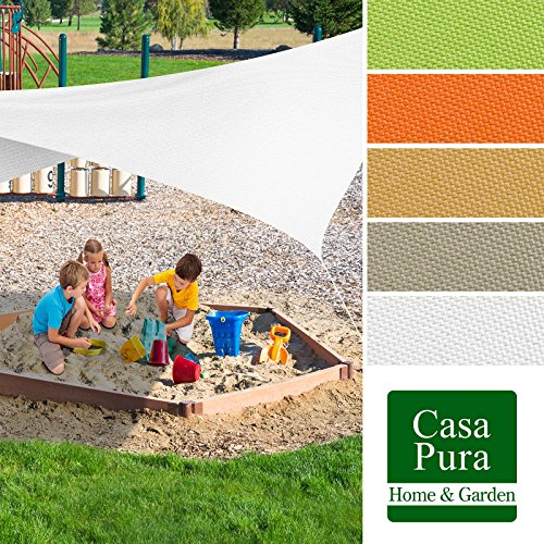 Voile d'ombrage casa pura® triangulaire en colo...