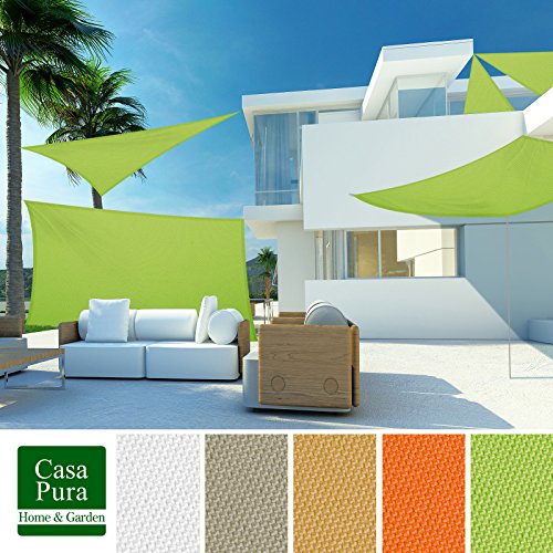 Voile d'ombrage casa pura® triangulaire en colo...