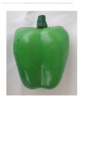 Poivrons de décoration rouge et vert kunstobst ...