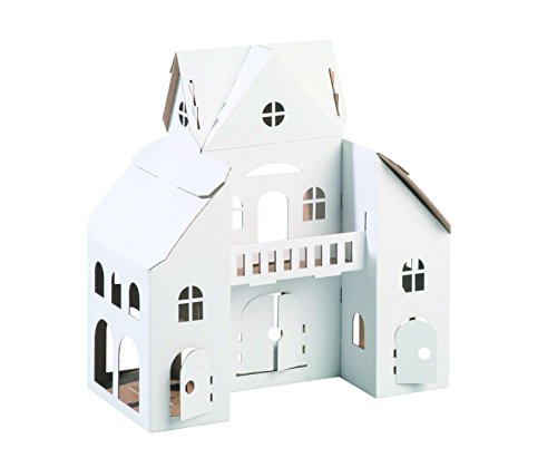 - d2505x - maison de poupées -  blanc