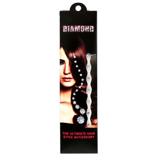 Hair Diamonds HAB & GUT (HD001) DIAMANTS DE CHEVEUX - L'accessoire ultime cheveux de style serti de 36 strass (4mm), claire code EAN 4260065388109 