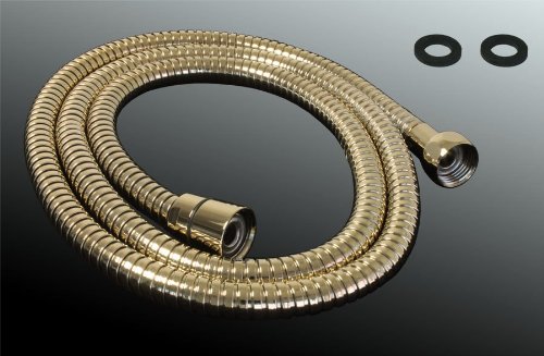 Sanlingo Flexible Tuyau de Douche 200 cm Or Métal Sanlingo 4260078570119 (4260078570119)