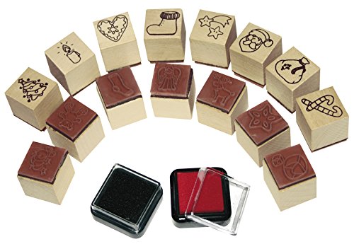 EDUPLAY 220049 - Minis Temple Noël, Lot de 15