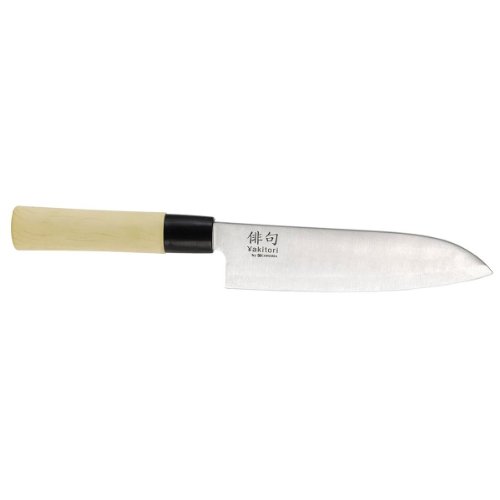 Chroma Yakitori Chroma Haiku Yakitori Santoku 17,5 cm  -  HY7 -  couteau aux trois vertus : légumes, poissons, et viandes code EAN 4260089861565 