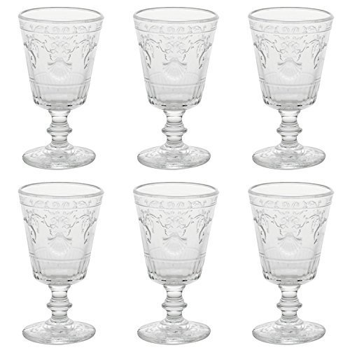 CLUDI Handel & Warendistribution Cludi Set de 6 verres à absinthe - Motif Versailles 4260090020821 (4260090020821)