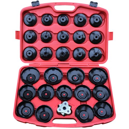 Coffret de 28 clés cloche pour filtre à huile -...