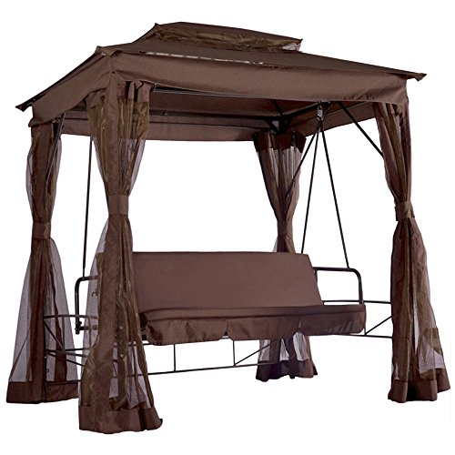 - balancelle de jardin - avec moustiquaire - po...